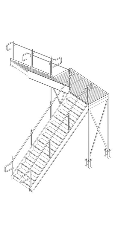 Stairs, Railings&<br>other steel<br>shop drawings